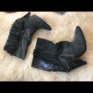 Isabel Marant x H&M suede boots size 39 for @nic_sims ONLY